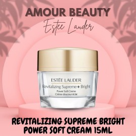 Estee Lauder REVITALIZING SUPREME BRIGHT POWER SOFT CREAM 15ML